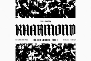 Kharmond Blackletter Font
