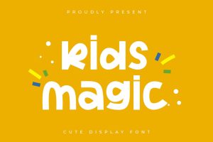 Kids Magic – Handwritten Display Font