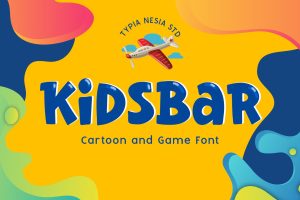 Kidsbar – Fun Game and Cartoon Font