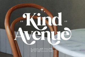 Kind Avenue – Stylish Retro Font