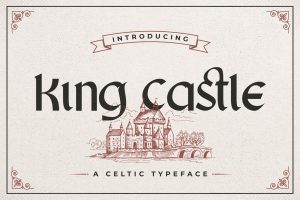 King Castle – Celtic Typeface