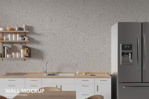 Kitchen Wall Mockup
