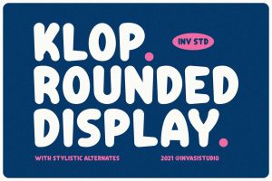 Klop – Friendly Rounded Font