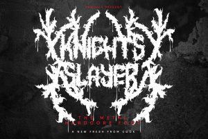 Knights Slayer – Metal Hardcore Font