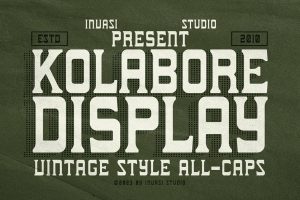 Kolabore – vintage Display
