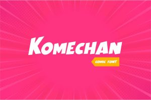 Komechan – Modern Comic Font