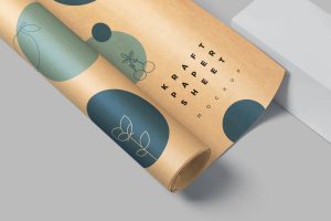 Kraft Paper Wrapping Sheet Mockups