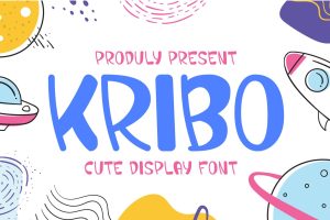 Kribo – Quirky & Cute Display Font