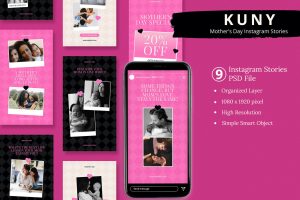 Kuny – Mother&apos;s Day Celebration Instagram & Canva