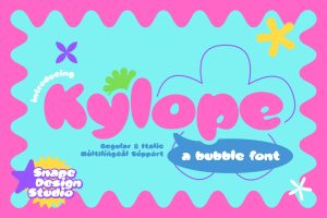 Kylope – Bubble Font