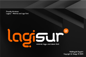Lagisur – Minimal Logo Font