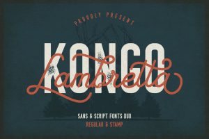 Lambretta Kongo Font Duo