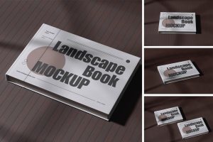 Landscape Book Mockup