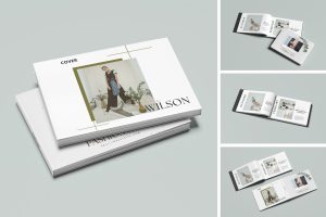 Landscape Book Mockup