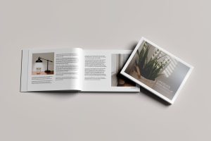 Landscape Book Mockup