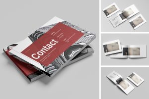 Landscape Book Mockup