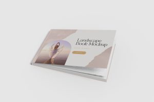 Landscape Book Mockup