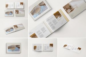 Landscape Book Mockups