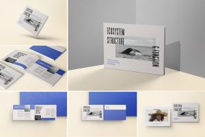 Landscape Book Mockups Vol2