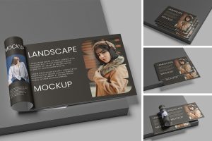 Landscape Brochure Mockup