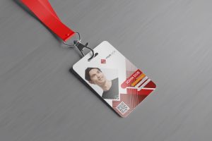 Lanyard / Name Tag Badge Mockup