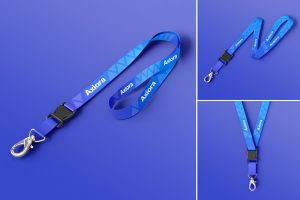 Lanyard Clip Mockup Set