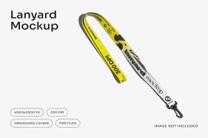 Lanyard Mockup