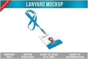 Lanyard Mockup