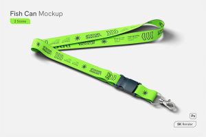 Lanyard Mockup