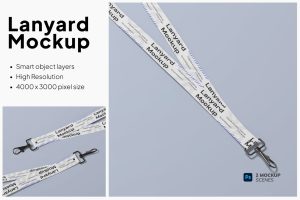 Lanyard Mockup