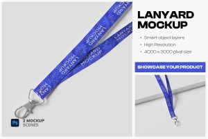 Lanyard Mockup