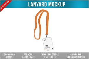 Lanyard Mockup