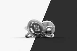 Lapel Badge Mockup