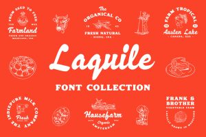 Laquile – Display Font