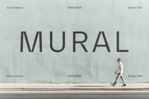 Large Wall Mockup