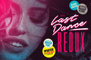 Last Dance – Retro 80s Movie Inspired Script Font