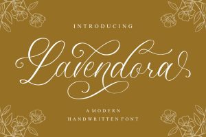 Lavendora – Calligraphy Font