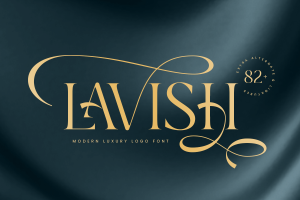 Lavish – Modern Luxury Logo Font