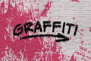 Leaking Graffiti Text Effect