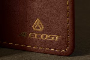 Leather Embroidery Logo Mockup