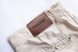 Leather Label Pants Mockup