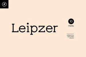 Leipzer – A Simple Serif Typeface