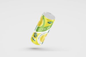 Lemon Drink Can Sticker