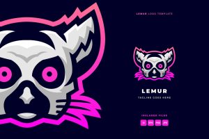 Lemur Logo Template