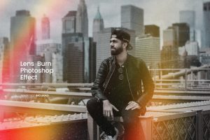 Lens Burn Photo Effect
