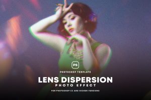 Lens Dispersion Photo Effect