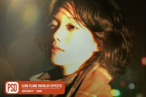 Lens Flare Overlay Photo Effects