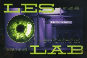 Leslab – Wide Bold Slab Serif Fonts