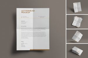Letterhead mockup