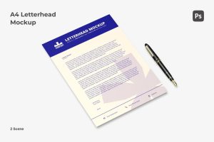 Letterhead Mockup